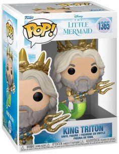 Funko pop disney the little mermaid king triton
